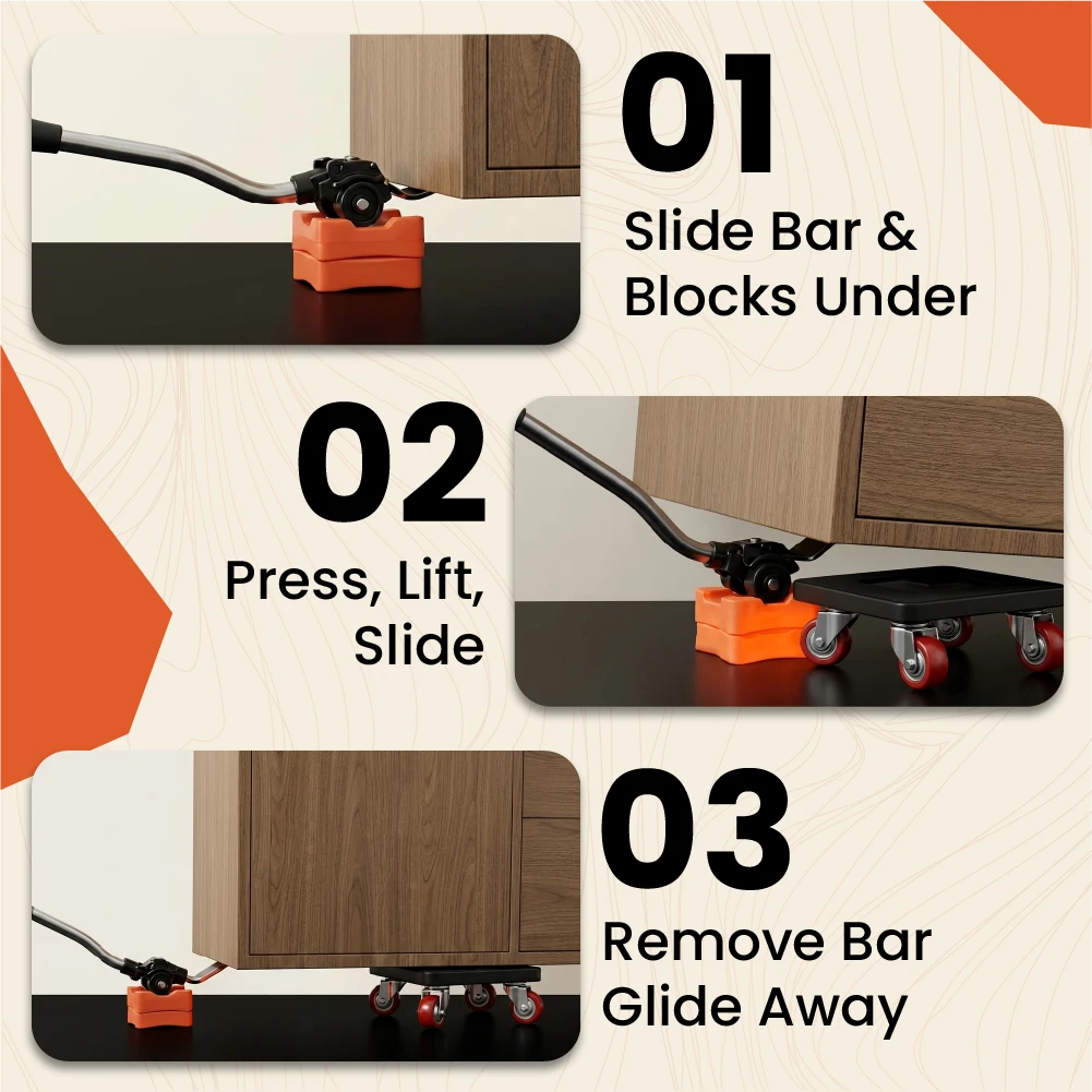 DollyKit® Heavy Duty Furniture Mover