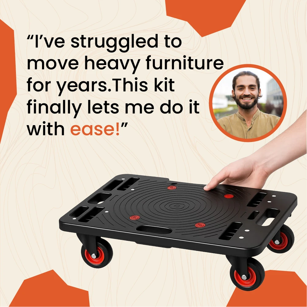 DollyKit® Heavy Duty Stackable Dolly